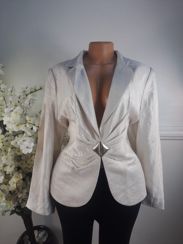 GINA BACCONI UK SIZE 20 [LENGHT 27 INCHES]